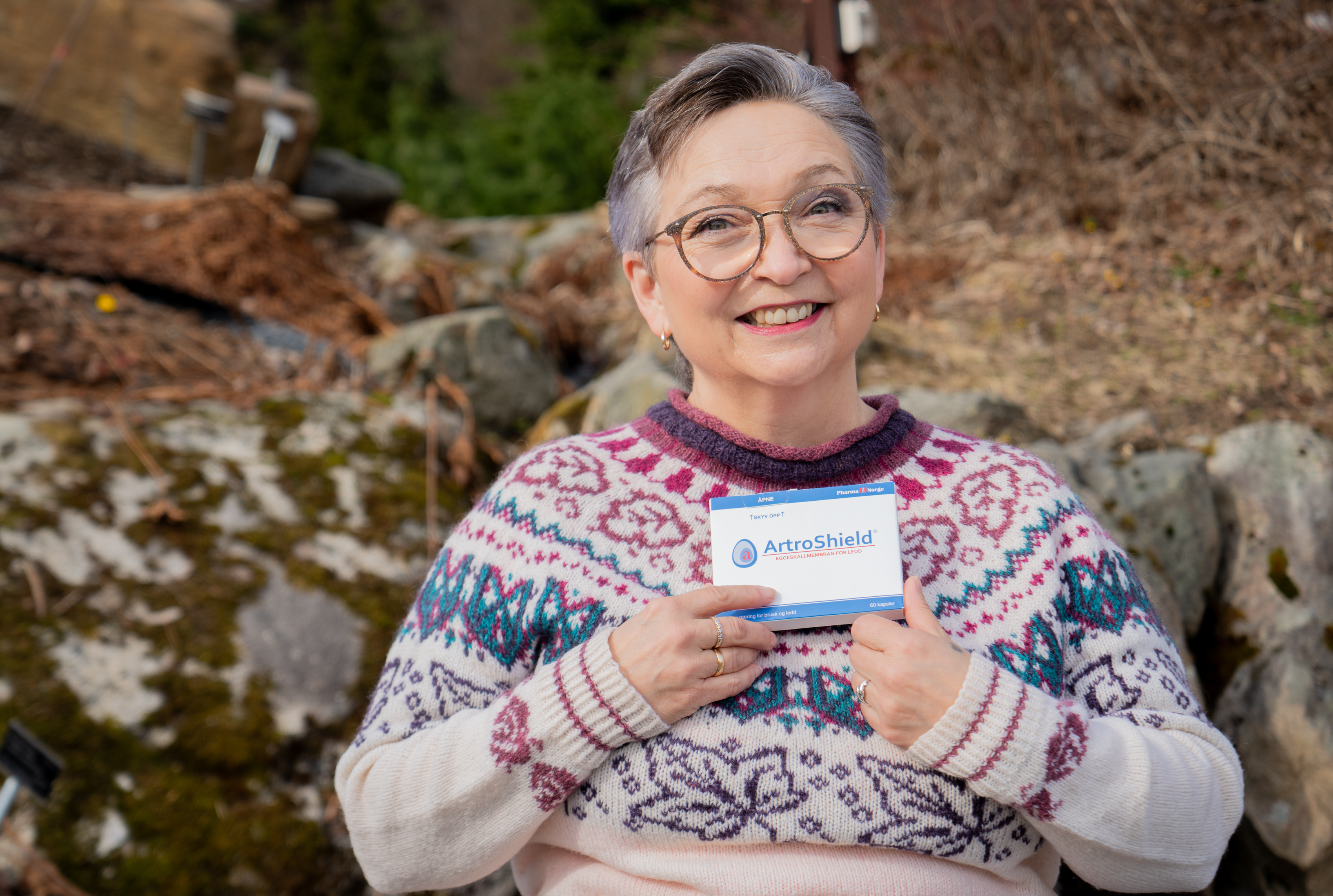 Sølvi fra Tromsø er veldig fornøyd med leddproduktet Artroshield