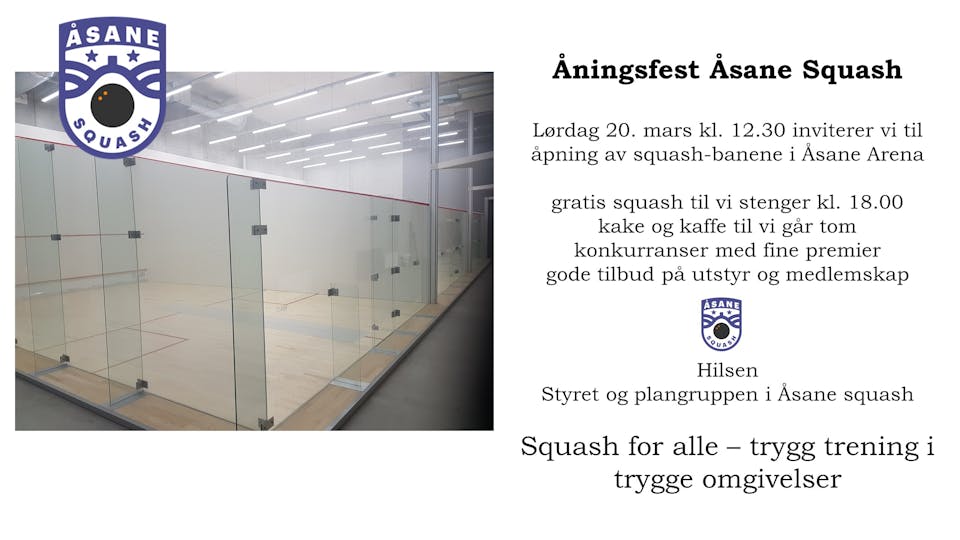 Squash åsane