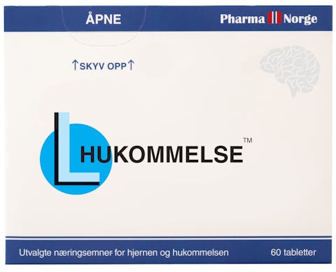 L-Hukommelse kosttilskudd med l-serin og jod – utviklet for hukommelse og konsentrasjon.