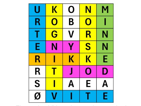 Fasit hjernetrim ordsuppe