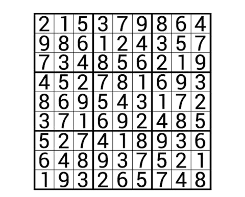 Fasit herjentrim sudoku