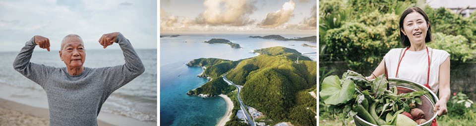 Kostholdet på Okinawa er rikt på aminosyren l-serin