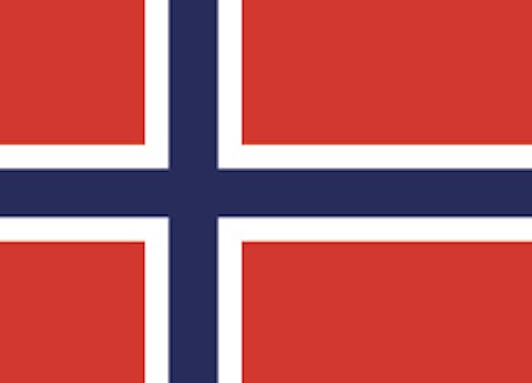 Norsk flagg - L-Hukommelse er utvilket og produsert i Norge